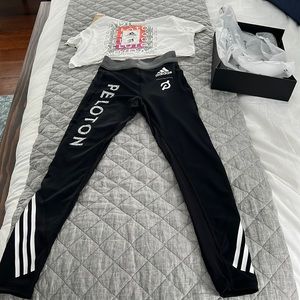 Adidas x peloton training tights